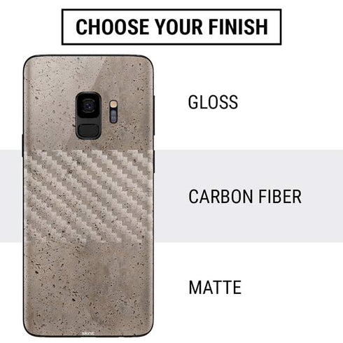Sandstone Concrete Galaxy S9 Skin